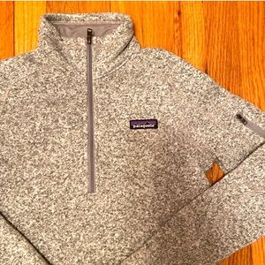 patagonia better sweater quarter zip sweatshirt